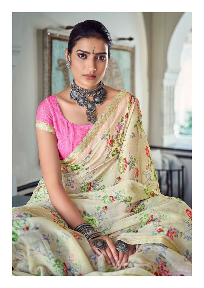 Kashvi Sara Ethnic Wear Wholesale Printed Designer Sarees Catalog